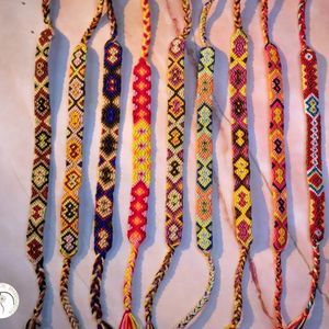 Wayuu original bracelets thin handmade
